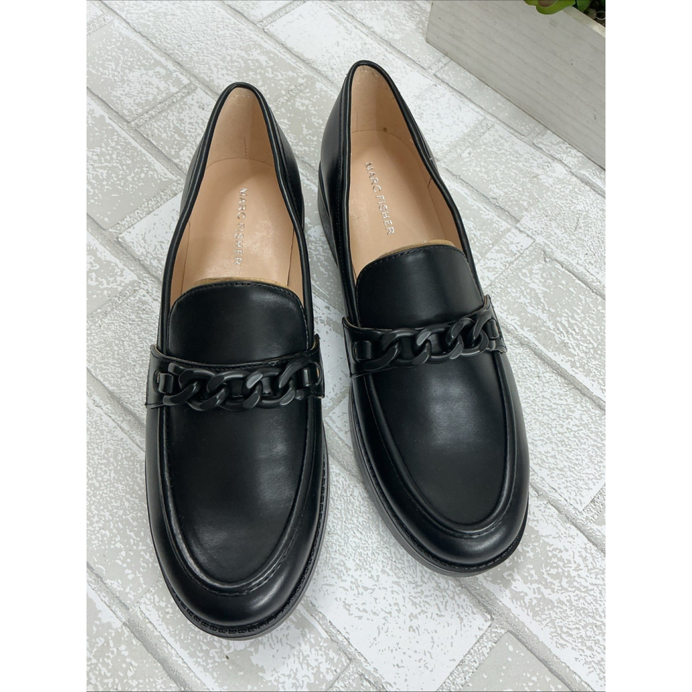 marc fisher loafers black size 10 M In New Condition With Out Box